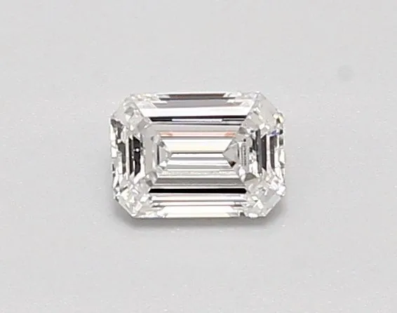 0.39ct EMERALD D VVS1 Lab diamond