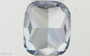 0.55ct CUSHION Fancy Intense Blue VVS2 Coloured Lab diamond