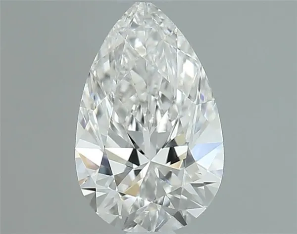 0.57ct PEAR F VVS1 Natural diamond