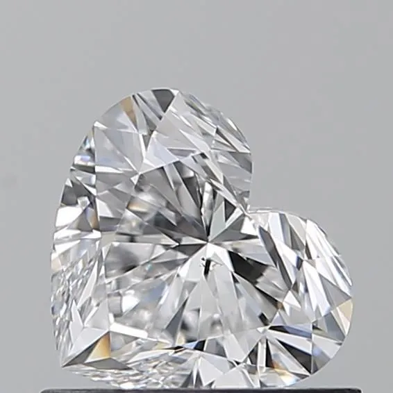0.72ct HEART D VS2 Natural diamond