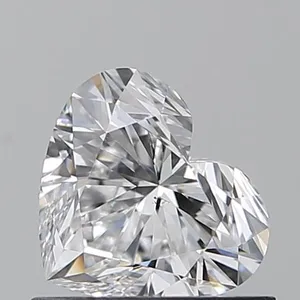 0.72ct HEART D VS2 Natural diamond