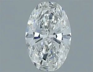 0.5ct OVAL F SI1 Natural diamond
