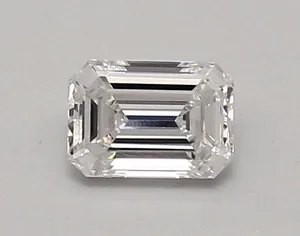 0.69ct EMERALD D VVS2 Lab diamond
