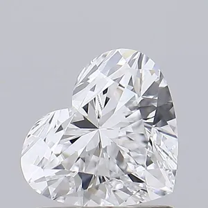 0.97ct HEART D VS1 Lab diamond