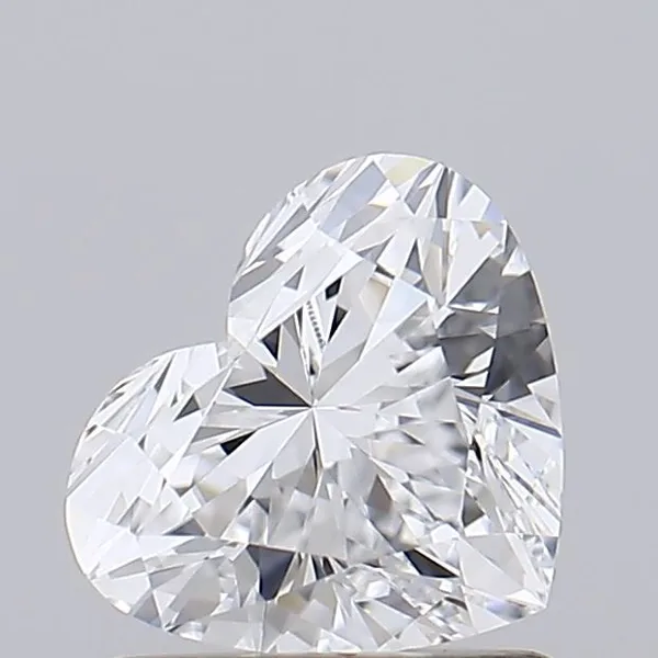0.97ct HEART D VS1 Lab diamond