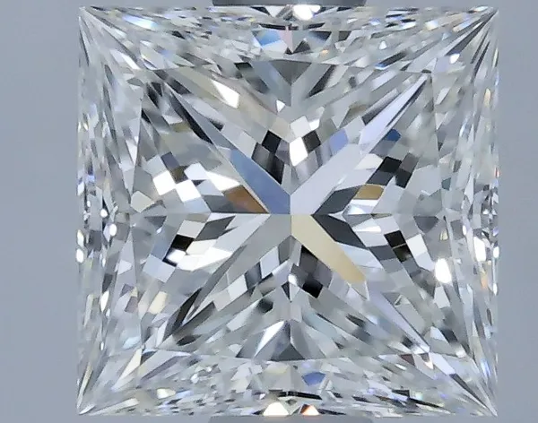1ct PRINCESS F VVS1 Natural diamond