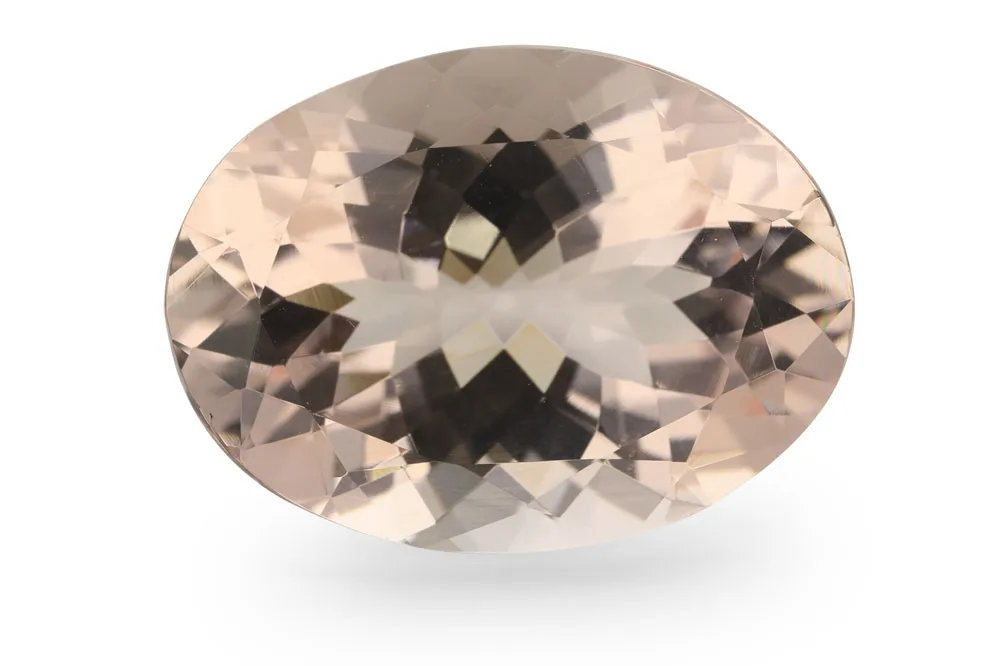7.85ct Pink Morganite, Oval gemstone