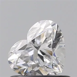 0.54ct HEART D VS1 Natural diamond
