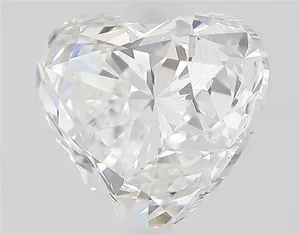 0.7ct HEART F VS1 Natural diamond