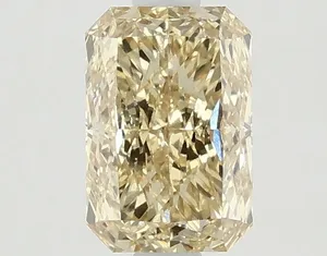 1.36ct RADIANT Fancy Intense Yellow VVS2 Coloured Lab diamond