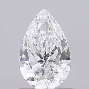 0.58ct PEAR D VVS1 Lab diamond