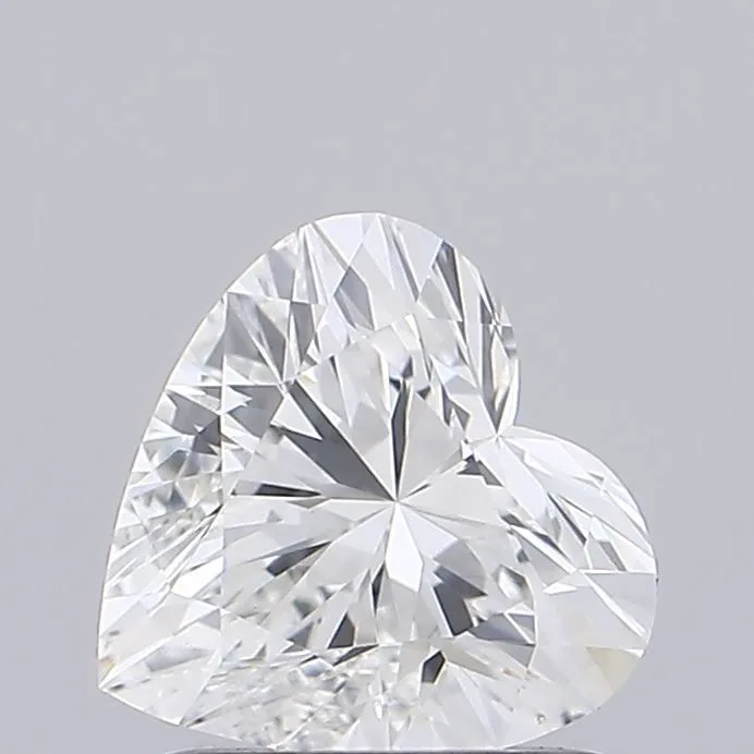 1.08ct HEART F VVS2 Lab Grown diamond