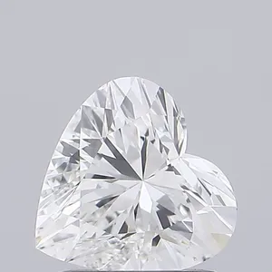 1.08ct HEART F VVS2 Lab diamond