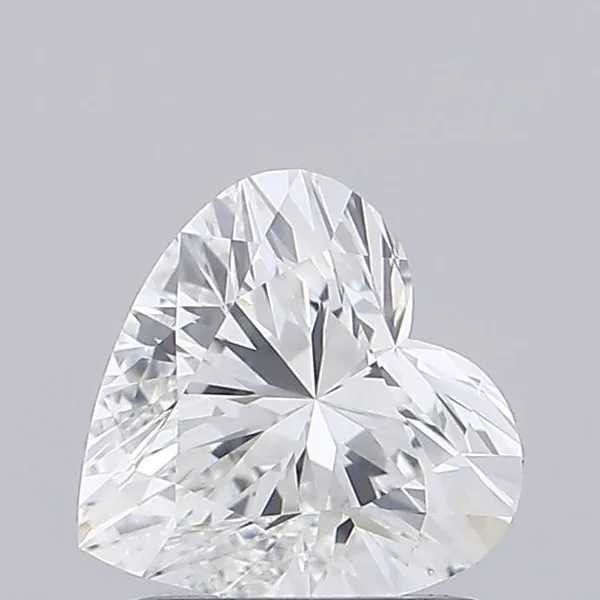 1.08ct HEART F VVS2 Lab diamond