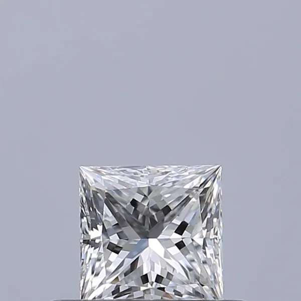 0.35ct PRINCESS D VVS2 Natural diamond