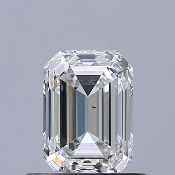 0.71ct EMERALD E SI1 Natural diamond