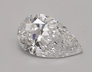 0.88ct PEAR D VVS2 Lab diamond