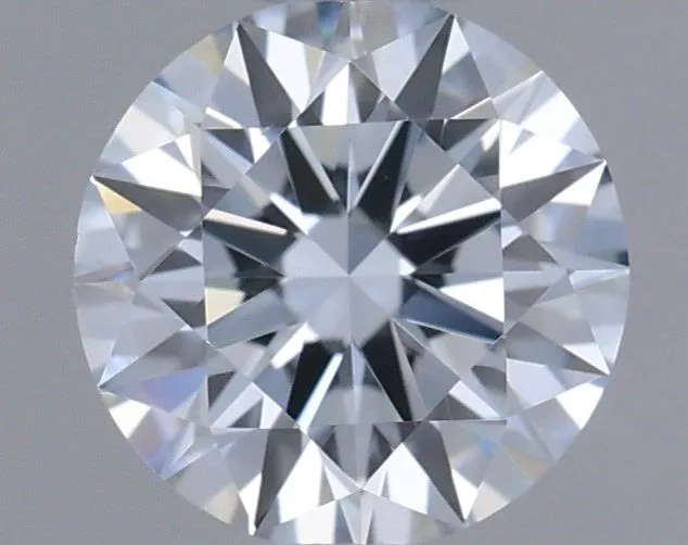 0.39ct ROUND Fancy Light Blue VS1 Coloured Lab diamond
