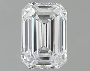 0.53ct EMERALD D VS2 Natural diamond
