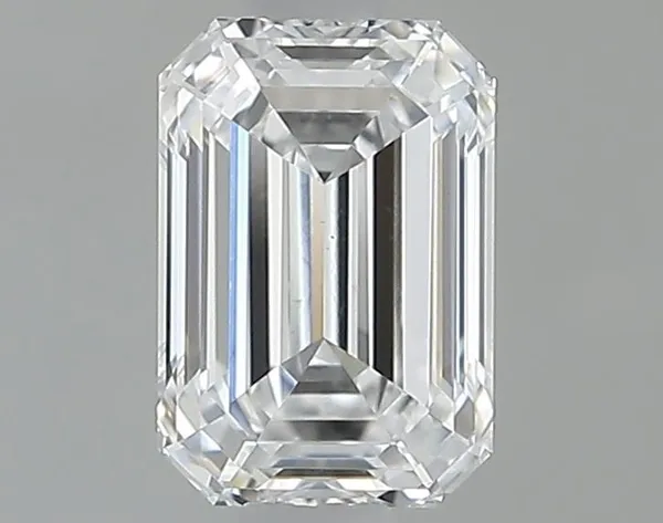 0.53ct EMERALD D VS2 Natural diamond