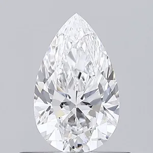 0.53ct PEAR E VVS1 Lab diamond