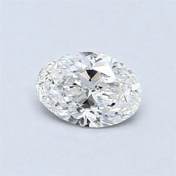 0.53ct OVAL E VVS2 Natural diamond