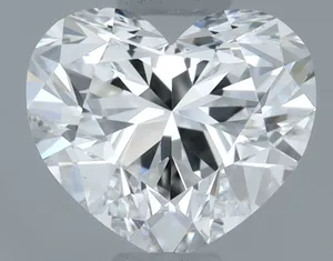 0.42ct HEART E VS2 Natural diamond