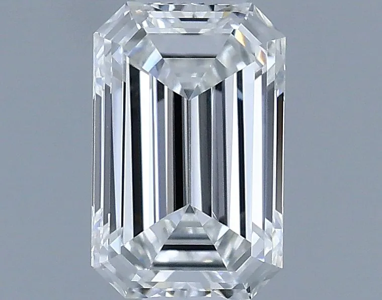 0.40ct EMERALD F VS1 Natural diamond