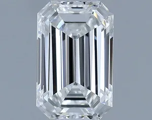0.4ct EMERALD F VS1 Natural diamond