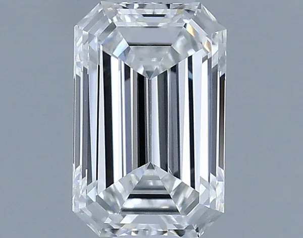 0.4ct EMERALD F VS1 Natural diamond