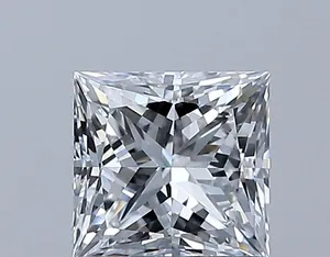 0.81ct PRINCESS E VVS2 Natural diamond