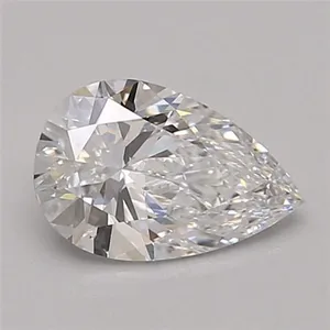 0.83ct PEAR D VVS1 Lab diamond