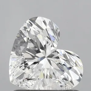 0.87ct HEART D VS1 Lab diamond