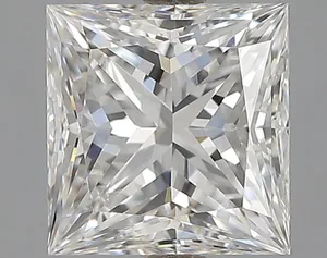 1.02ct PRINCESS E VVS2 Natural diamond