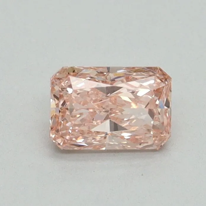 0.52ct RADIANT Fancy Intense Pink VS1 Coloured Lab diamond