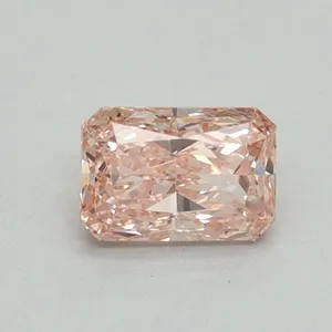0.52ct RADIANT Fancy Intense Pink VS1 Coloured Lab diamond