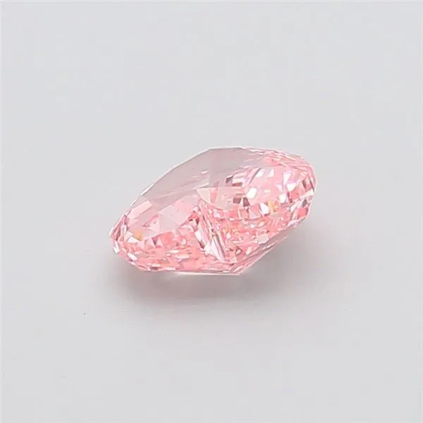 1.58ct HEART Fancy Vivid Pink VS1 Coloured Lab diamond