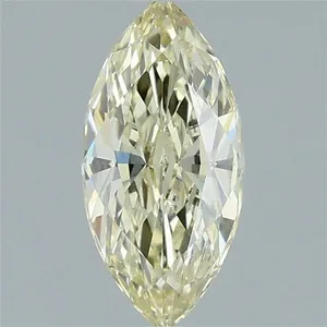 1.07ct MARQUISE Fancy Light Yellow VS1 Coloured Lab diamond