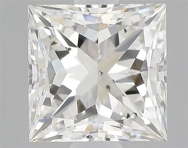 1ct PRINCESS G SI1 Natural diamond