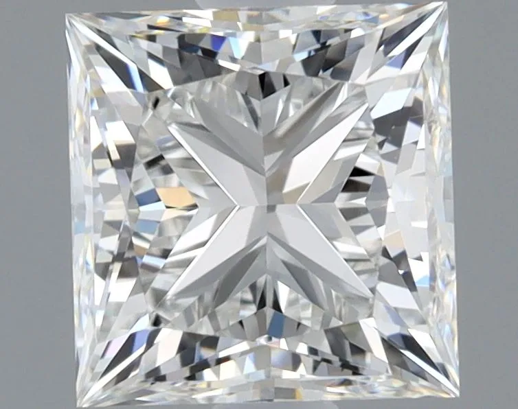 1.01ct PRINCESS F VVS2 Natural diamond