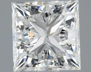 1.01ct PRINCESS F VVS2 Natural diamond