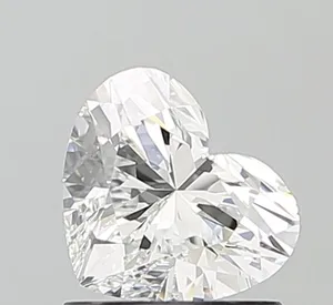 0.92ct HEART D VVS1 Lab diamond