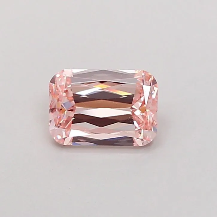 1.07ct CUSHION Fancy Pink VS1 Coloured Lab diamond