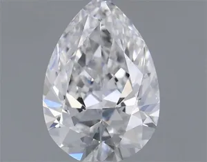 0.52ct PEAR D SI1 Natural diamond