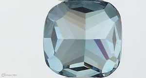 0.52ct CUSHION Fancy Vivid Blue VS1 Coloured Lab diamond