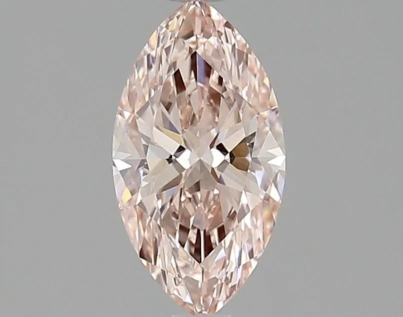 1.02ct MARQUISE Fancy Vivid Pink VVS1 Coloured Lab diamond