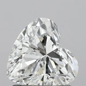 1.14ct HEART D VS2 Lab diamond