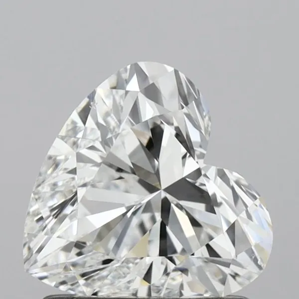 1.14ct HEART D VS2 Lab diamond