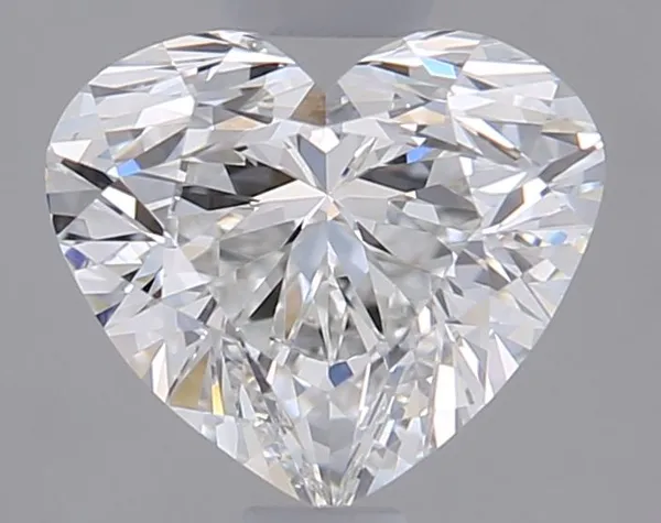 0.7ct HEART H VVS2 Natural diamond