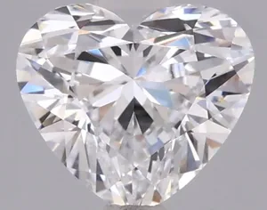 1ct HEART D VVS1 Lab diamond